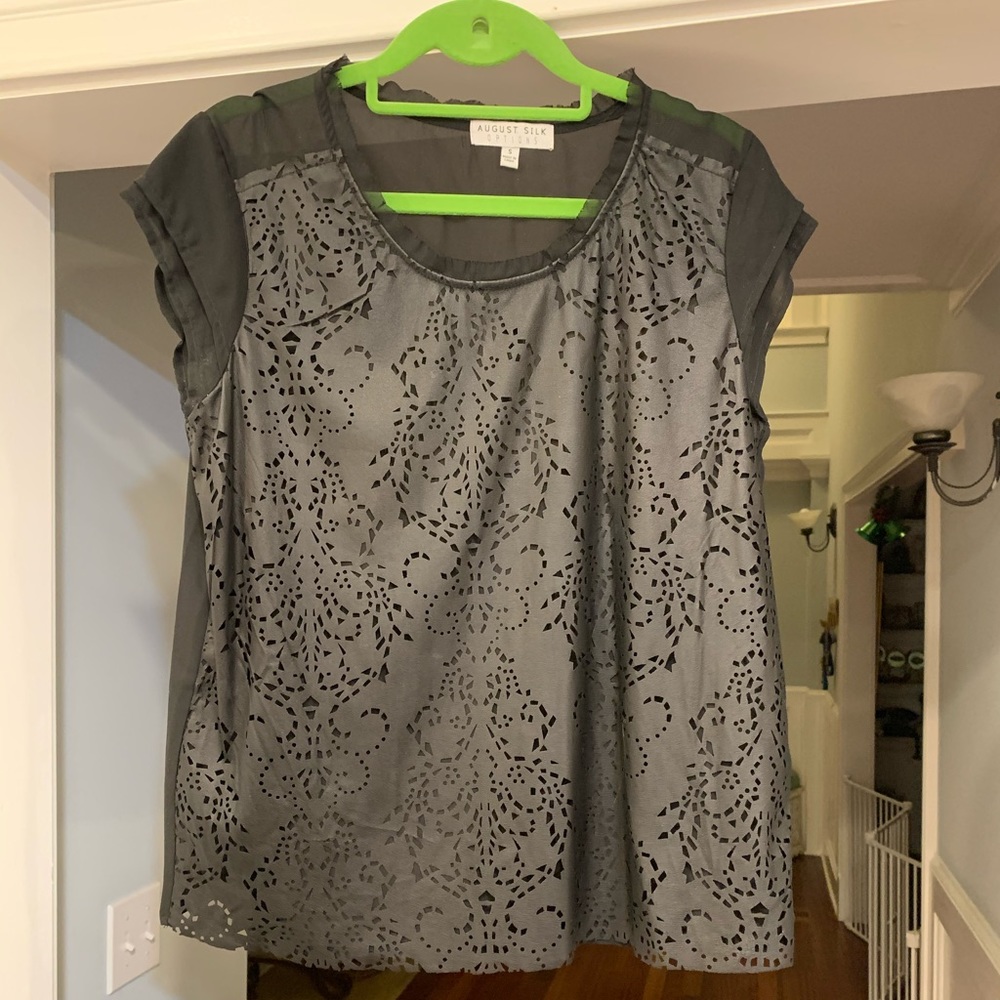 Silk Black Cami - Small